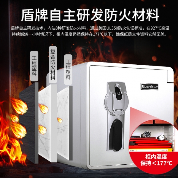 选择保险柜时不要忽略了其防火性能！