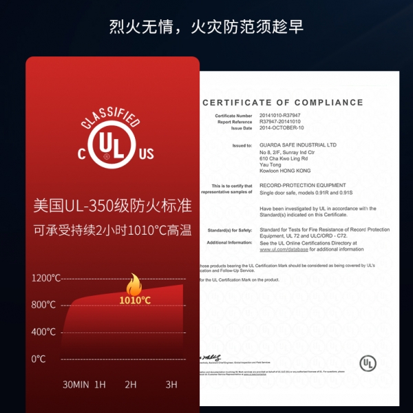 盾牌防火保险箱 给您财富一个安全的家！