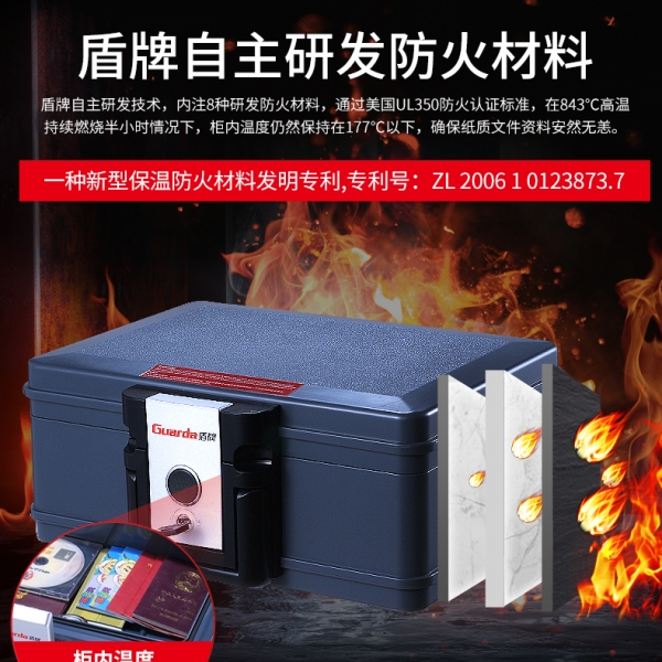 防火保险箱：守护你的珠宝，从火灾中夺回希望