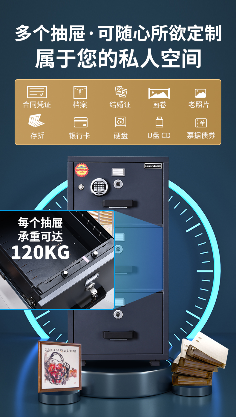 新品上市了！！盾牌欧标EN认证的防火防盗保险柜(图18)